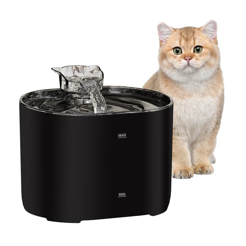 New Cat & Dog Water Dispenser Circulating Filter Flowing Smart Detachable Pet Feeder  Smart Detachable Design for Indoor Use