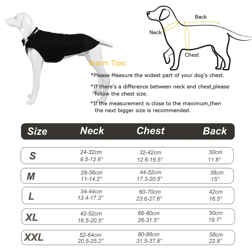Tanpopo Dog Tuxedo Suit and Colar Bandana Set Wedding Party Doggy Prince Bowtie Shirt Formal Pet Engagement Attire Birthday Gift