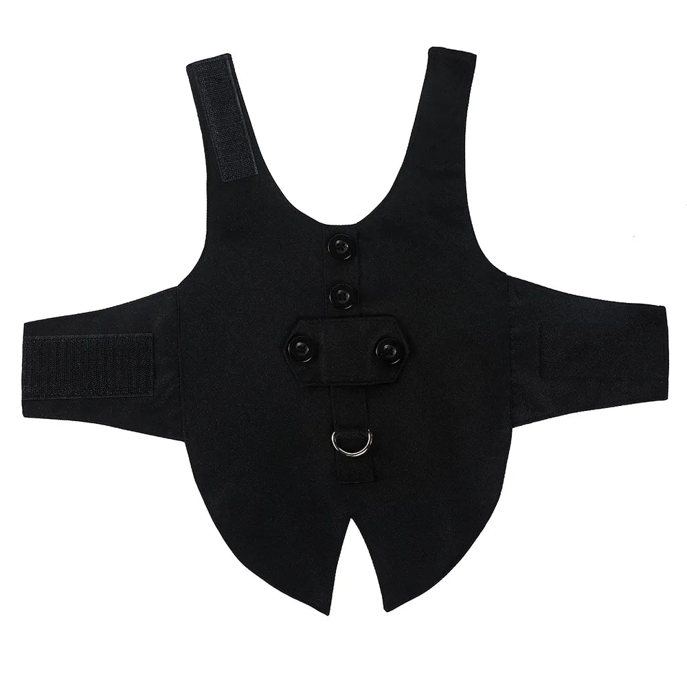 Tanpopo Dog Tuxedo Suit and Colar Bandana Set Wedding Party Doggy Prince Bowtie Shirt Formal Pet Engagement Attire Birthday Gift