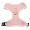RTS New Lightweight Mesh Breathable Pet Harness Vest Dog Traction Rope Corduroy Dog Safety Harness