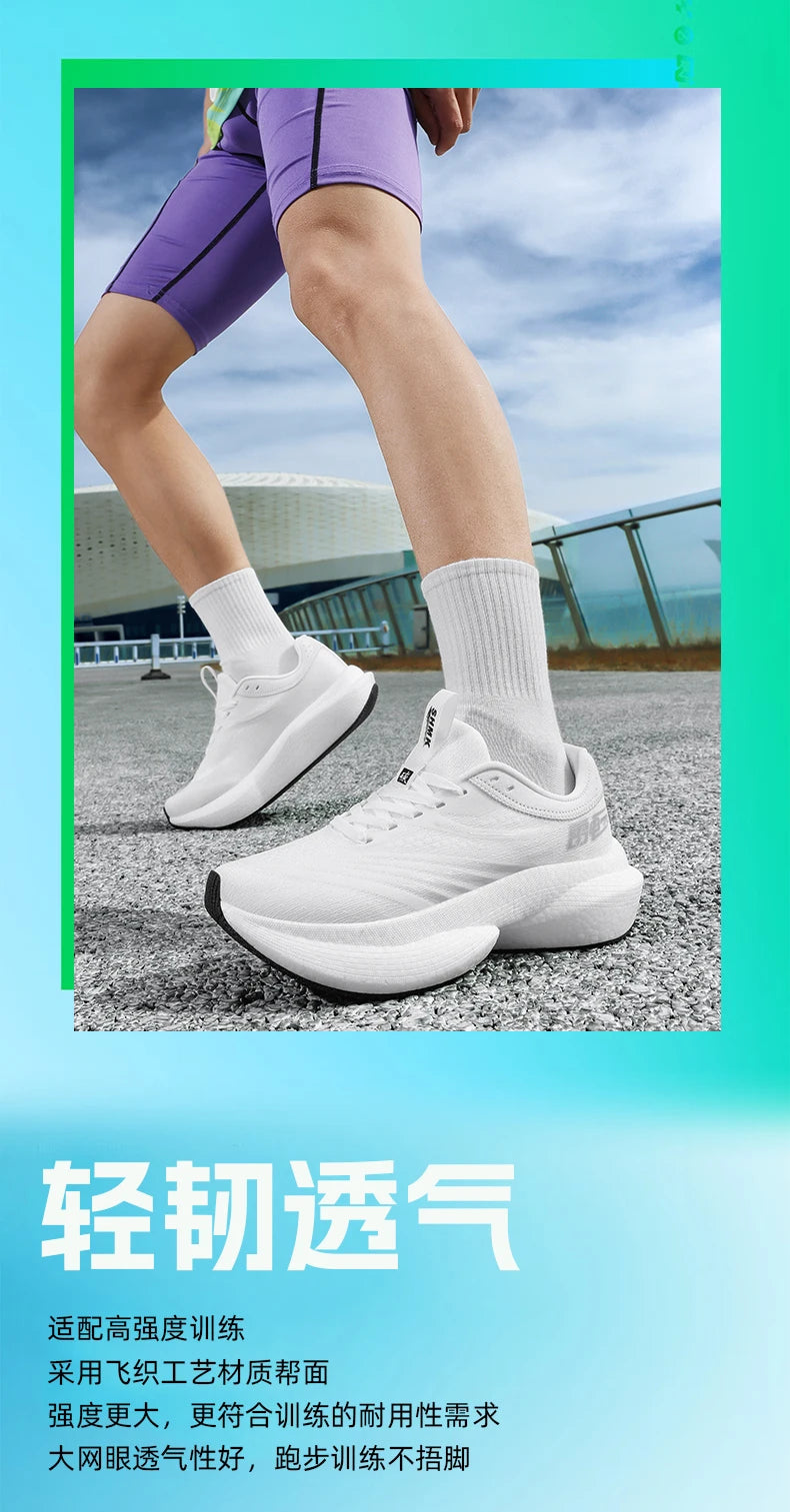 Profession Running Shoes Casual Carbon Board Marathon Men Sports Race Lightweight Womens Comfortable Athletic Antiskid Sneakers