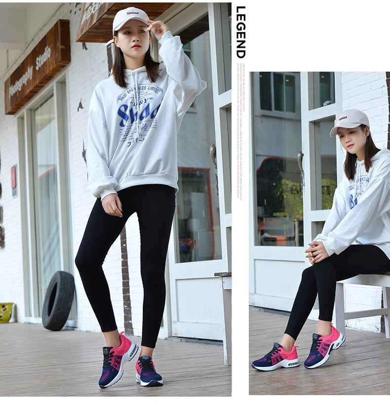 Women's sports shoes High quality running shoes Breathable sports casual sneakers Women's non-slip walking women's shoes