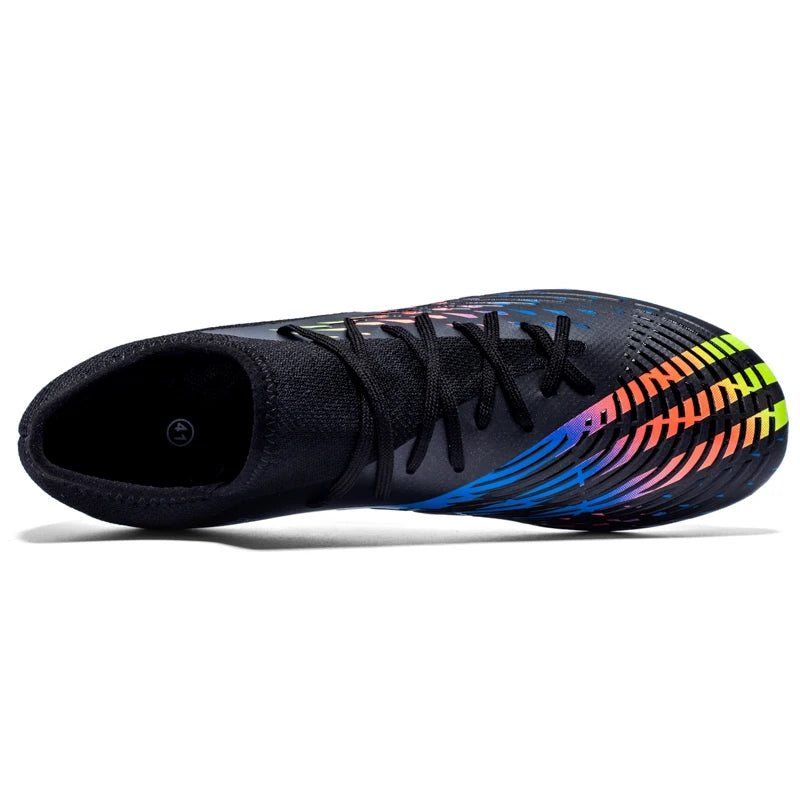 Soccer Shoes Men's Women TF/FG Football Boots Non-Slip Cleats Traning Grass Sneakers Teenagers Outdoor Breathable Sport Footwear