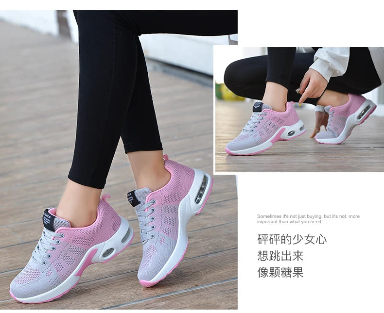 Women's sports shoes High quality running shoes Breathable sports casual sneakers Women's non-slip walking women's shoes