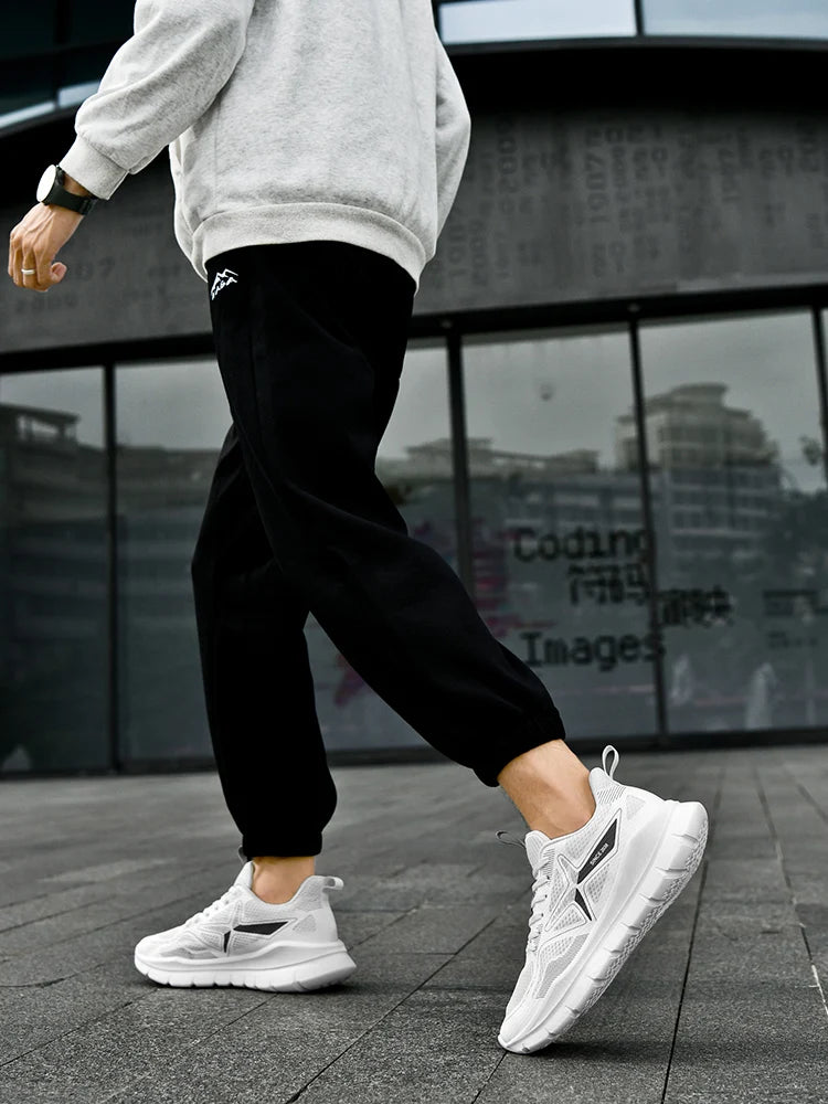 Men's Low-Top Sports Shoes Breathable Lightweight Comfortable Wear-Resistant Thick Bottom Versatile Fashionable Heightening Shoe