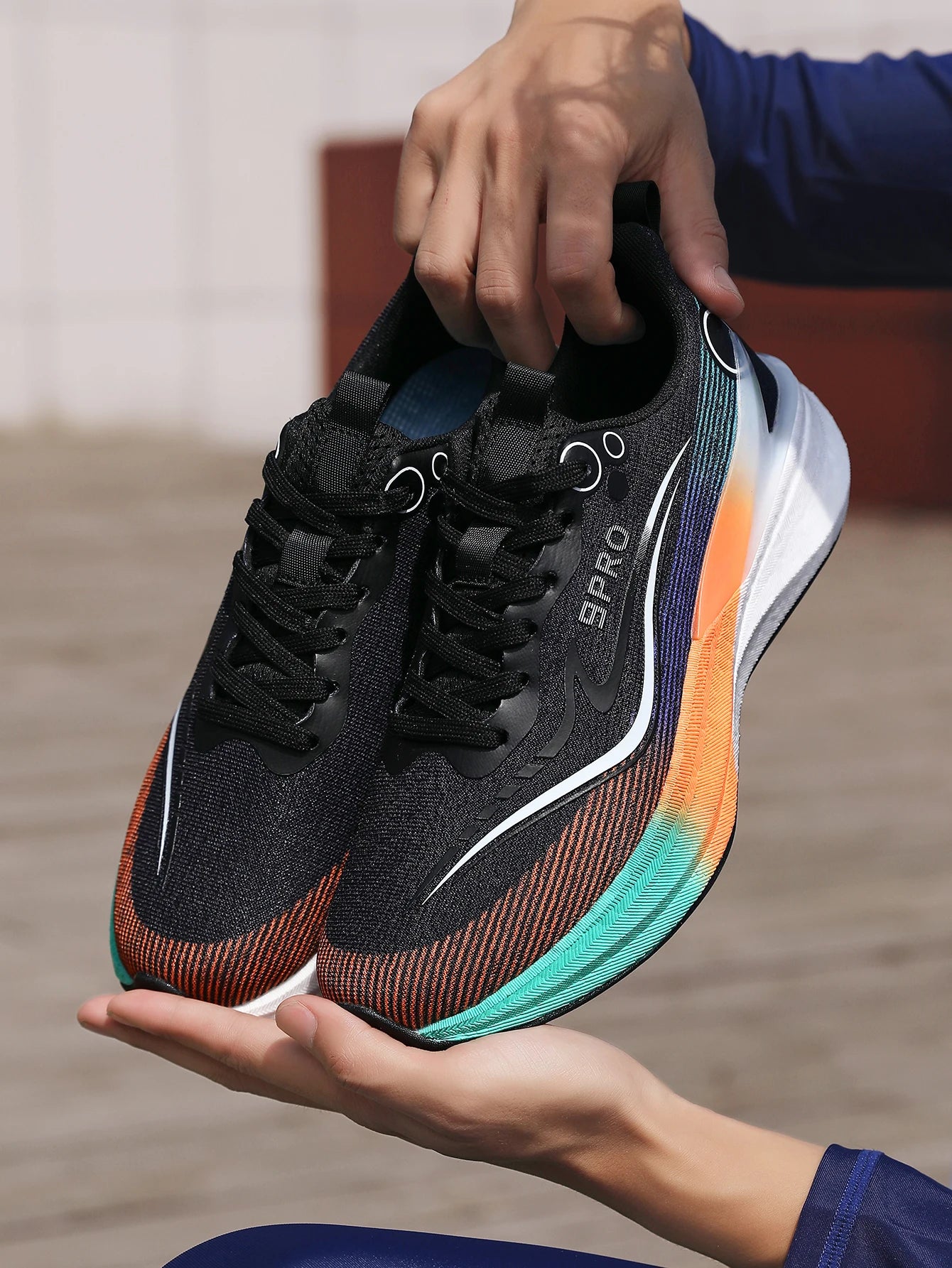 Sports Men Running Shoes Carbon Board Speciality Marathon Breathable Lightweight Women's Comfortable Nonskid Casual Sneakers New
