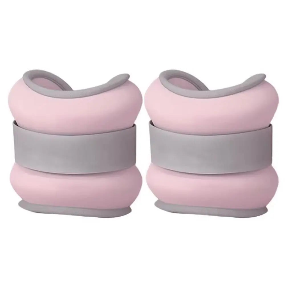 1 Pair Sweat-proof Wrist Weight Bracelet Sand Filled Breathable Weighted Ankle Weights Universal Skin Friendly