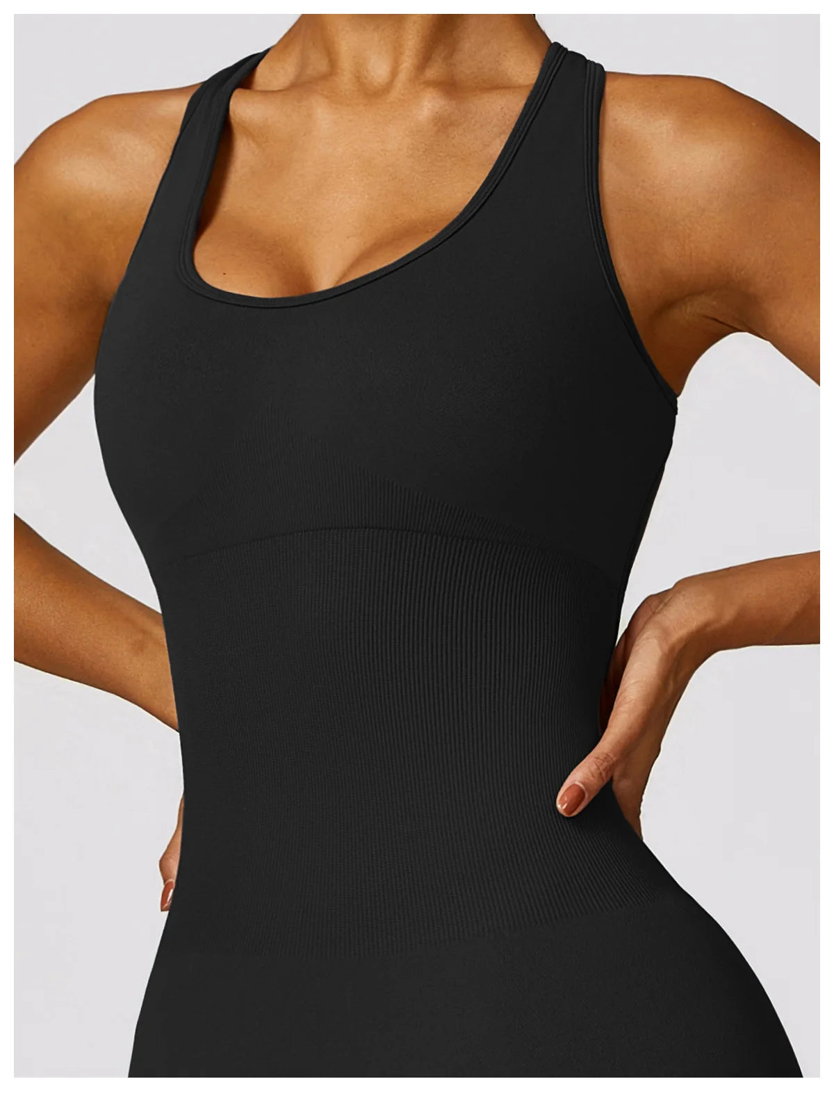 Seamless Gym Sport Short Jumpsuit Women Romper Hollow Backless Scrunch Sexy Monkeys One Piece Outfit Fitness Overalls Playsuit