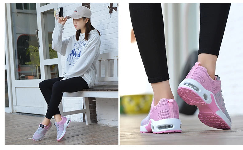 Women's sports shoes High quality running shoes Breathable sports casual sneakers Women's non-slip walking women's shoes