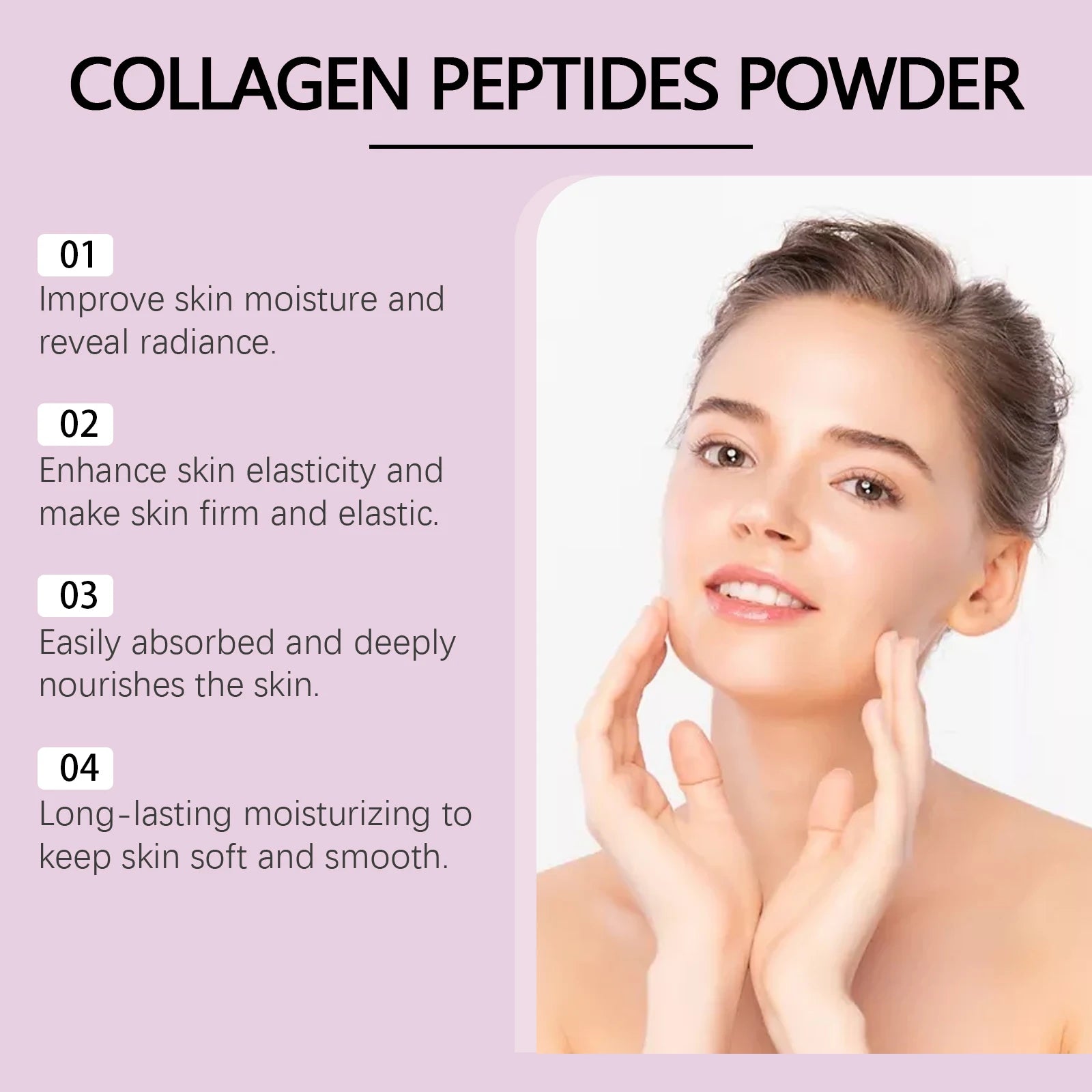Hyaluronic Acid Facial Mask Powder Moisturize Firming Increase Skin Elasticity Repairing Keratin Brightening Facial Apply Mask