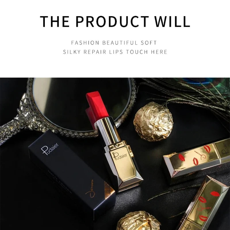 New Sexy Nude 26 Color Cosmetics Lip Stick Moisturizer Long Lasting Lips Batom Makeup Matte Black Lipstick Waterproof maquiagem
