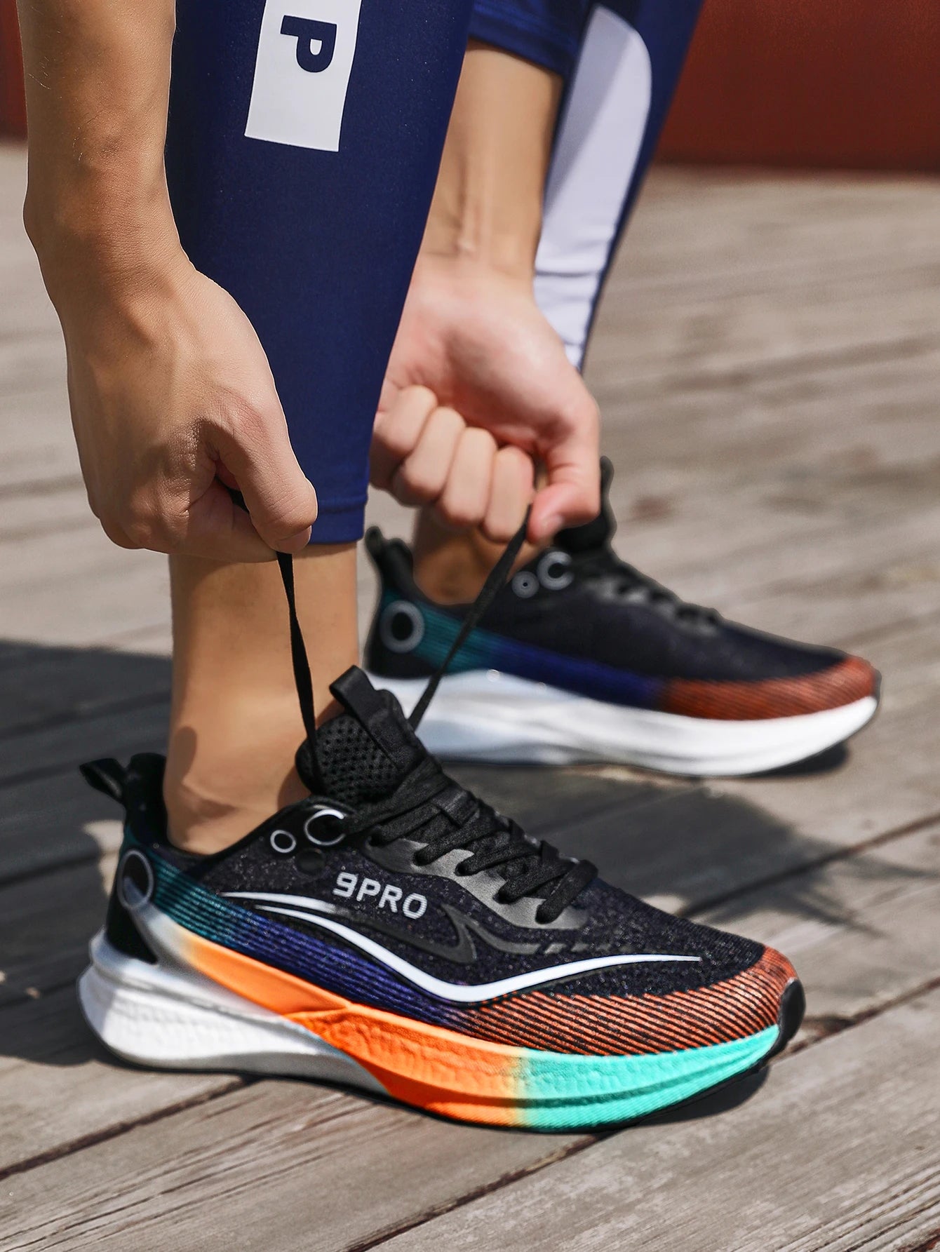 Sports Men Running Shoes Carbon Board Speciality Marathon Breathable Lightweight Women's Comfortable Nonskid Casual Sneakers New