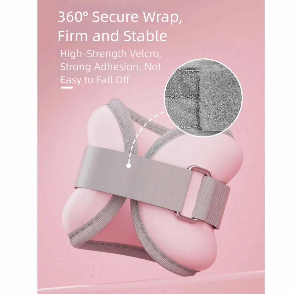 Breathable Weighted Sandbag Soft Sand 360° Wrapping Adjustable Leg Band Comfortable Adjustable Straps Wrist Ankle Weights