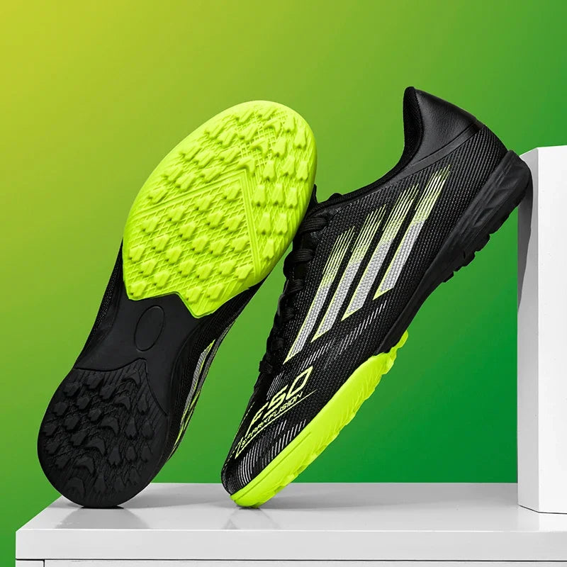 New Men Football Boots Professional Comfortable Sports Shoes Soccer Shoes Boys Sneakers Match Ankle Non-Slip TF/FG Unisex