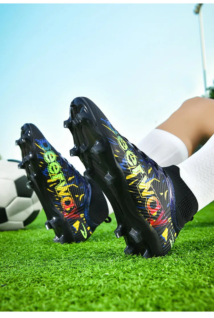 Wholesale Soccer Shoes for Men & Women, Long & Turf Studs Training Footwear for Students on Grass Fields
