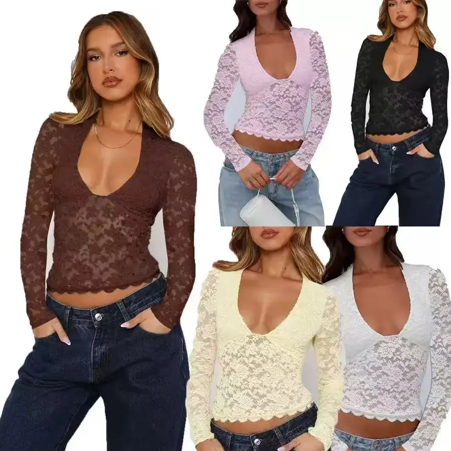 Women Summer Halter Tank Tops Hot Girls Sexy Hollow Out Lace Backless Vest Crop Tops