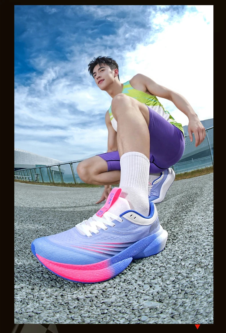Profession Running Shoes Casual Carbon Board Marathon Men Sports Race Lightweight Womens Comfortable Athletic Antiskid Sneakers