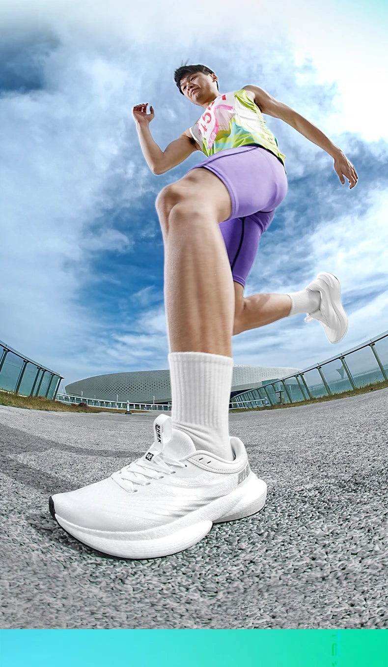 Profession Running Shoes Casual Carbon Board Marathon Men Sports Race Lightweight Womens Comfortable Athletic Antiskid Sneakers
