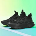 Men's Low-Top Sports Shoes Breathable Lightweight Comfortable Wear-Resistant Thick Bottom Versatile Fashionable Heightening Shoe