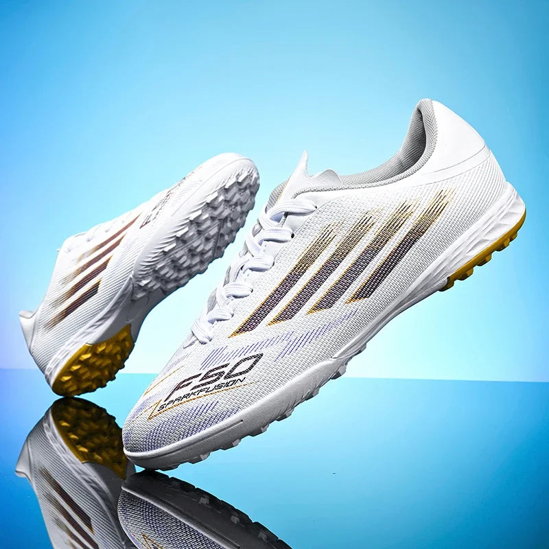 New Men Football Boots Professional Comfortable Sports Shoes Soccer Shoes Boys Sneakers Match Ankle Non-Slip TF/FG Unisex
