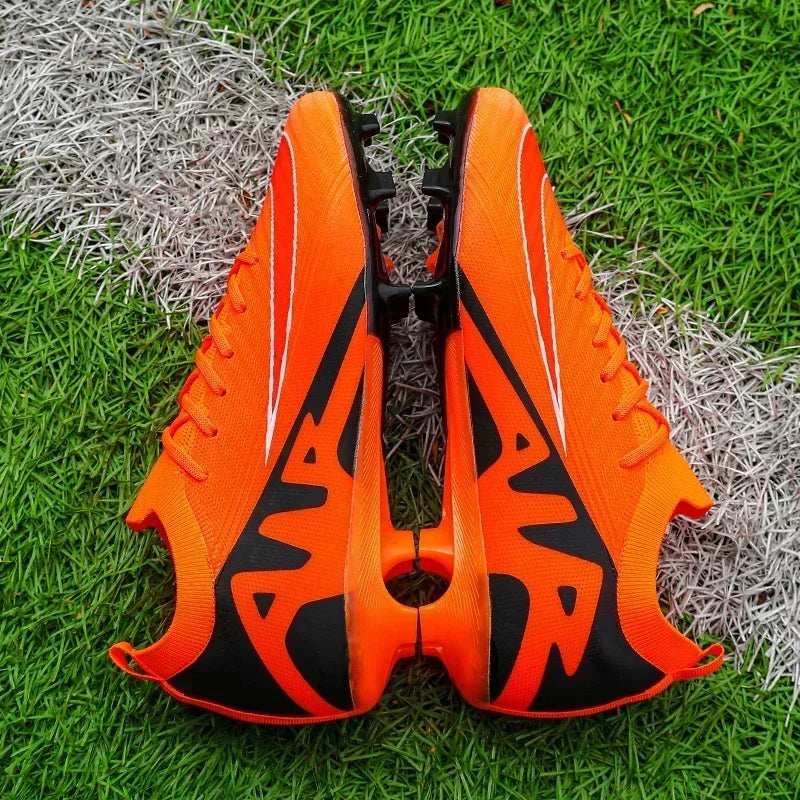 Men Football Boots Training Sport Soccer Shoes Non-Slip Ultralight Grass Unisex Outdoor Sports Shoes Breathable Drop Shipping
