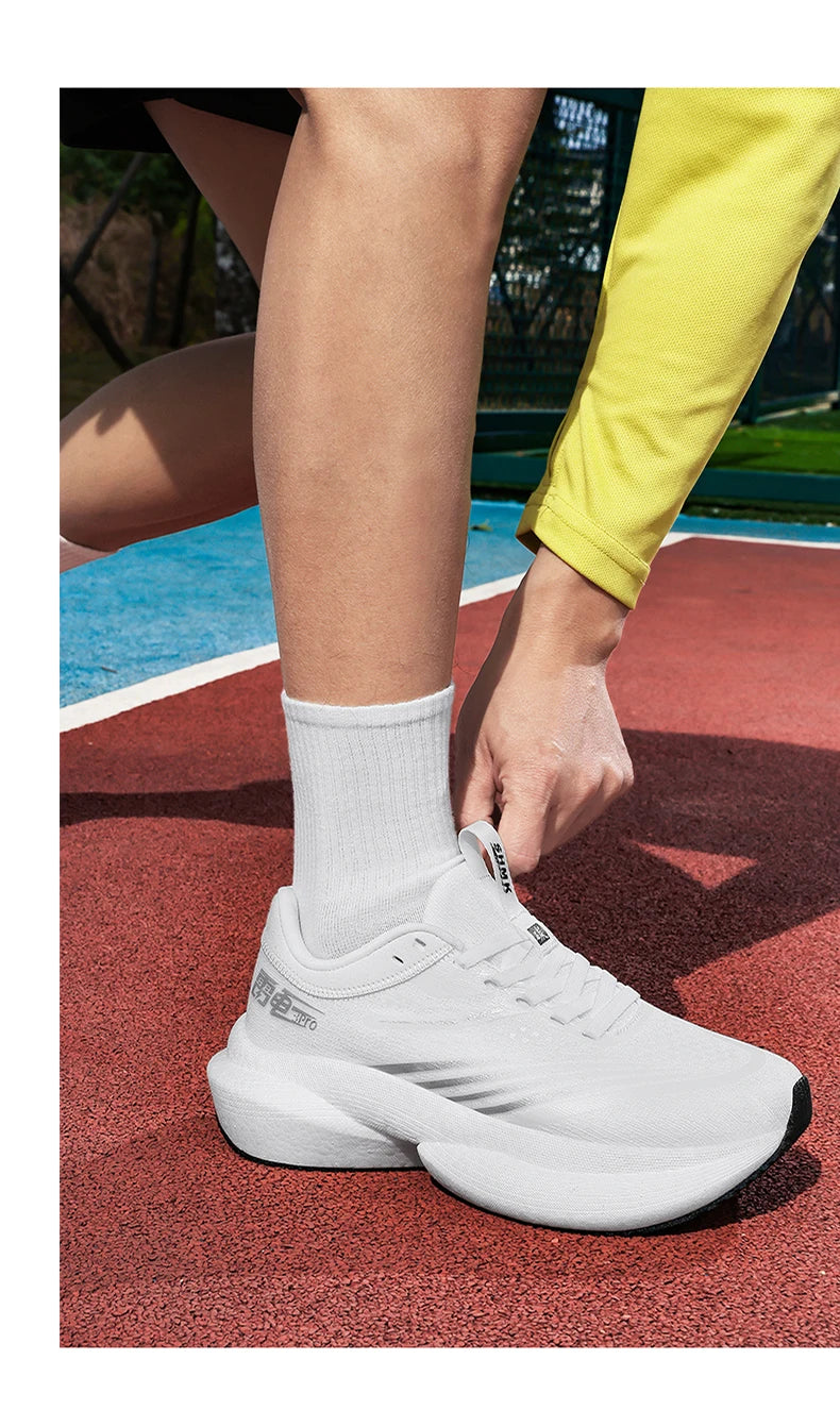 Profession Running Shoes Casual Carbon Board Marathon Men Sports Race Lightweight Womens Comfortable Athletic Antiskid Sneakers