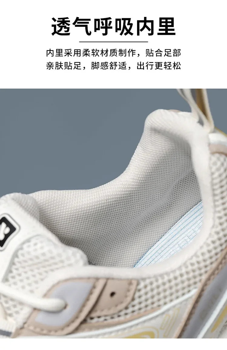 Shoes for Men Sneakers 2026 Fashion Breathable Sports Shoes Men Outdoor Running Shoes Lace Up Training Sneakers Tenis Masculino