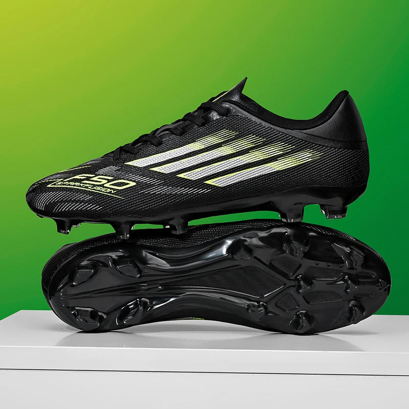 New Men Football Boots Professional Comfortable Sports Shoes Soccer Shoes Boys Sneakers Match Ankle Non-Slip TF/FG Unisex