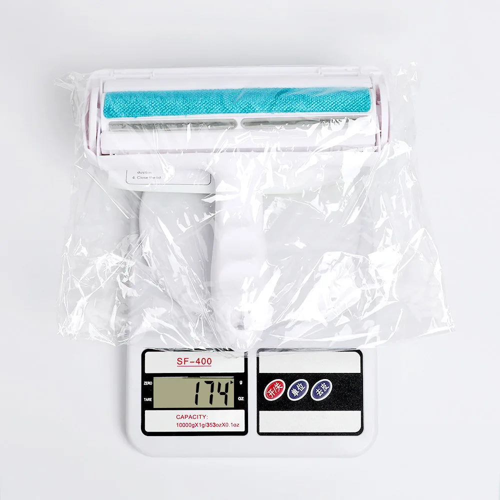 Pet Hair Remover Roller - Dog & Cat Fur Remover with Self-Cleaning Base - Efficient Animal Hair Removal Tool - Perfect for Furni