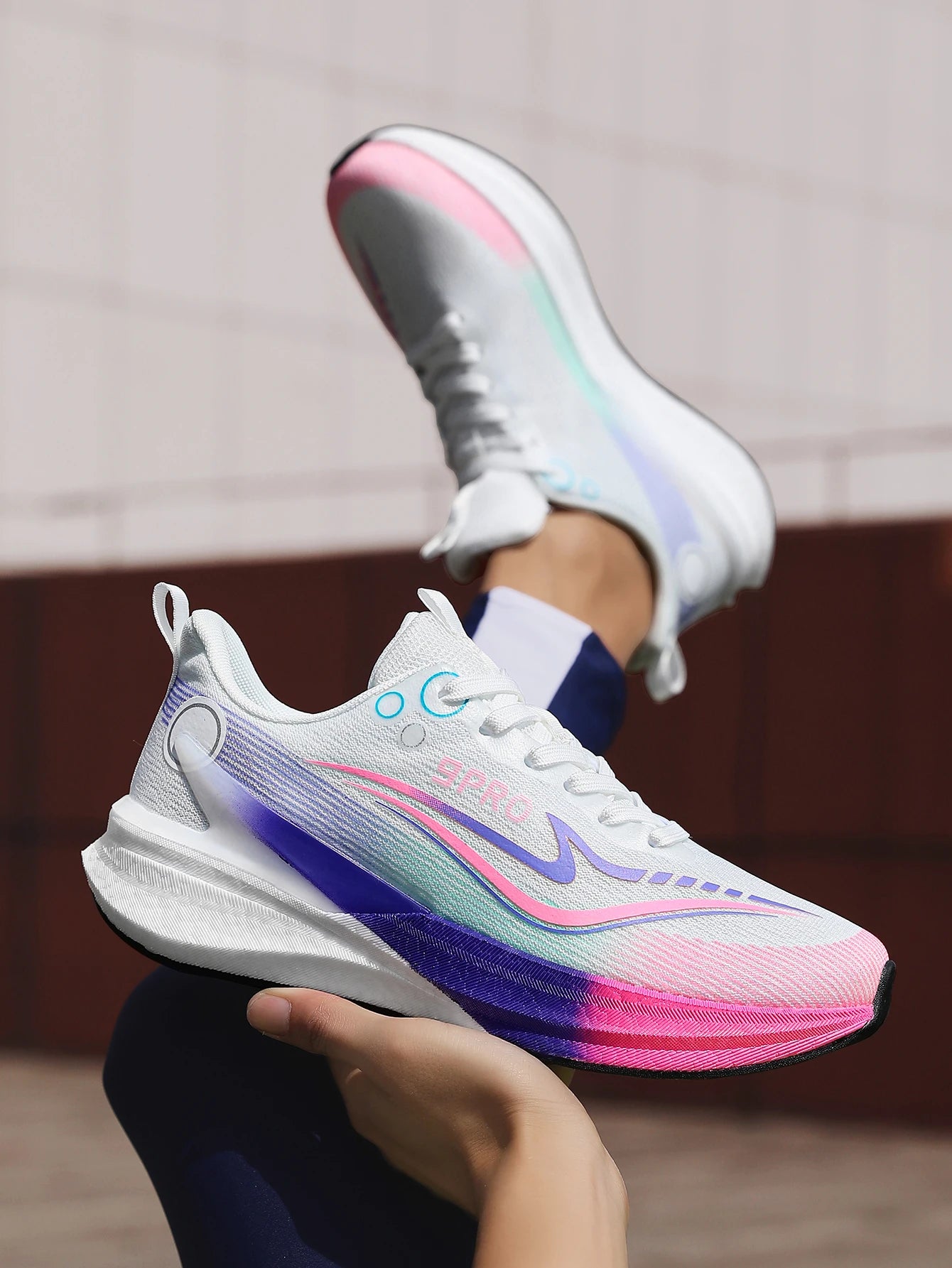Sports Men Running Shoes Carbon Board Speciality Marathon Breathable Lightweight Women's Comfortable Nonskid Casual Sneakers New