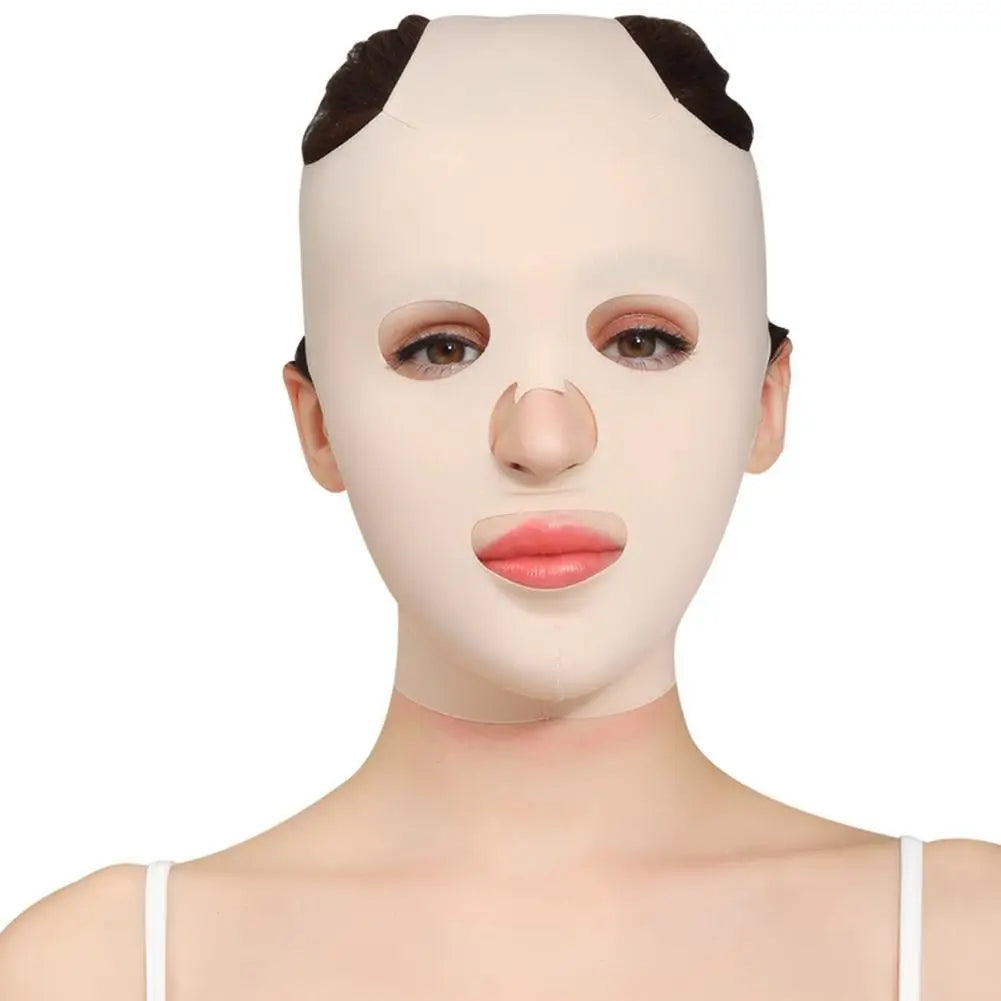 3D Reusable Face Lifting Mask Breathable Beauty Women Anti Wrinkle Face Sleeping Slimming Full Lift V Mask Bandage Shaper