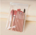 Makeup Brushes 8Pcs Set Travel Makeup Brush Kit with Bag Mini EyeShadow Foundation Loose Powder Blush Detail Brush Beauty Tools