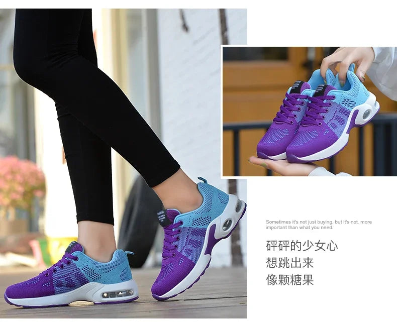 Women's sports shoes High quality running shoes Breathable sports casual sneakers Women's non-slip walking women's shoes