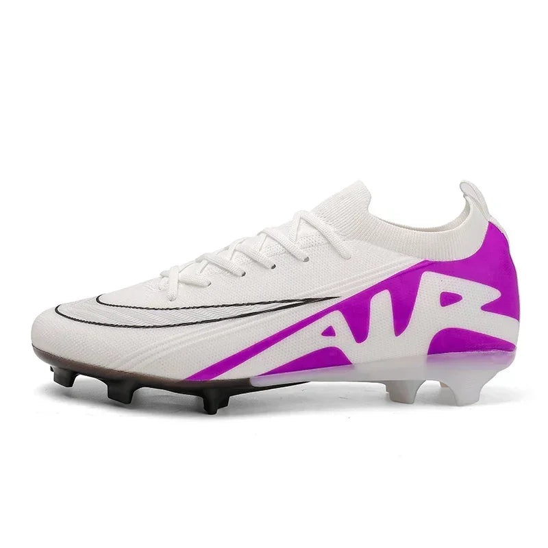 Men Football Boots Training Sport Soccer Shoes Non-Slip Ultralight Grass Unisex Outdoor Sports Shoes Breathable Drop Shipping