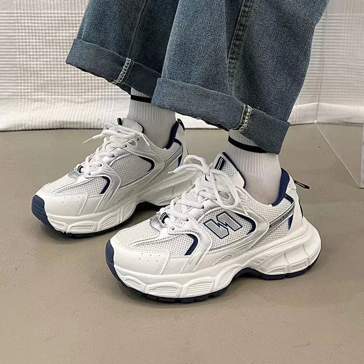 Women's casual classic sports shoes 2025 fashion heightening outdoor non-slip sports shoes luxury brand women's casual shoes