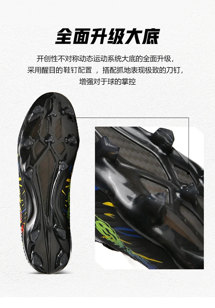 Wholesale Soccer Shoes for Men & Women, Long & Turf Studs Training Footwear for Students on Grass Fields