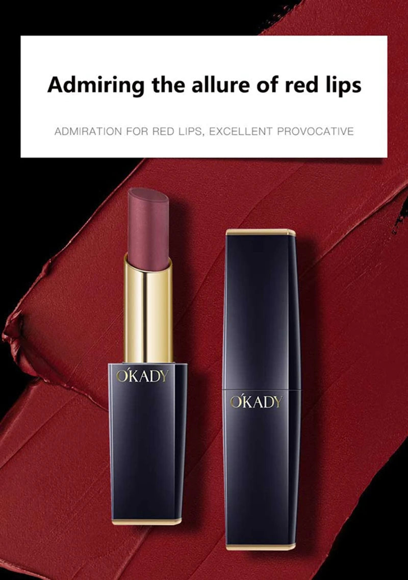 5 color Waterproof Non-stick Cup Round Tube Moisturizing easy to color Lip Gloss Lipstick Long-lasting Lip Lipstick Cosmetics
