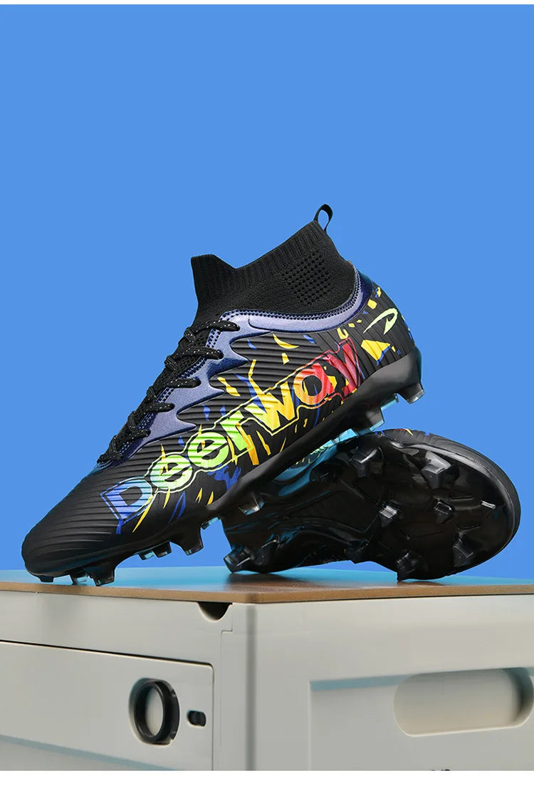 Wholesale Soccer Shoes for Men & Women, Long & Turf Studs Training Footwear for Students on Grass Fields