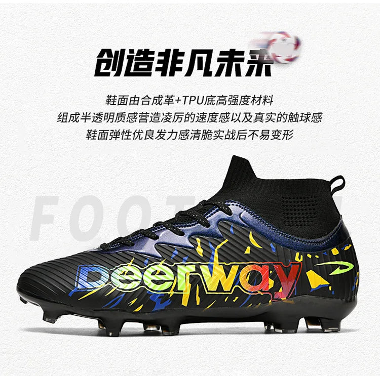 Wholesale Soccer Shoes for Men & Women, Long & Turf Studs Training Footwear for Students on Grass Fields