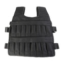 3/15/50kg Loading Weight Vest Adjustable Weighted Training Exercise Waistcoat Jacket Sand Clothing for Running Fitness Equipment