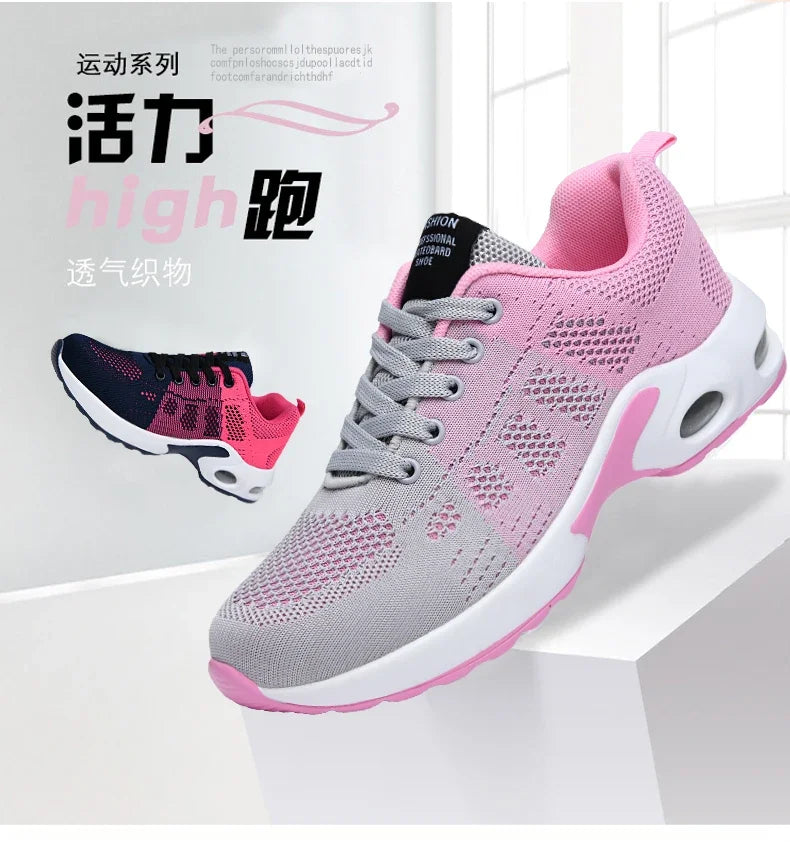 Women's sports shoes High quality running shoes Breathable sports casual sneakers Women's non-slip walking women's shoes