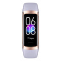2024 Smart Watch Men Women Smart Bracelet Wristband 1.1 Inch Amoled Heart Rate Waterproof Body Fitness Tracker Band