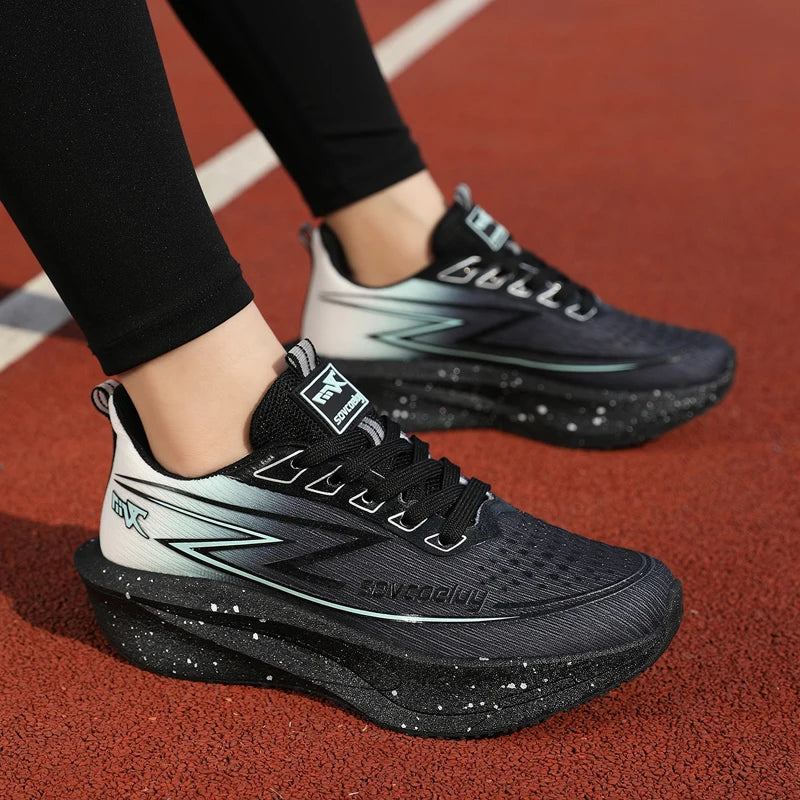 Running Shoes Men's Sneakers Trend Walking Speciality Carbon Board Marathon Sports Male Athletic Nonskid Lightweight For Women