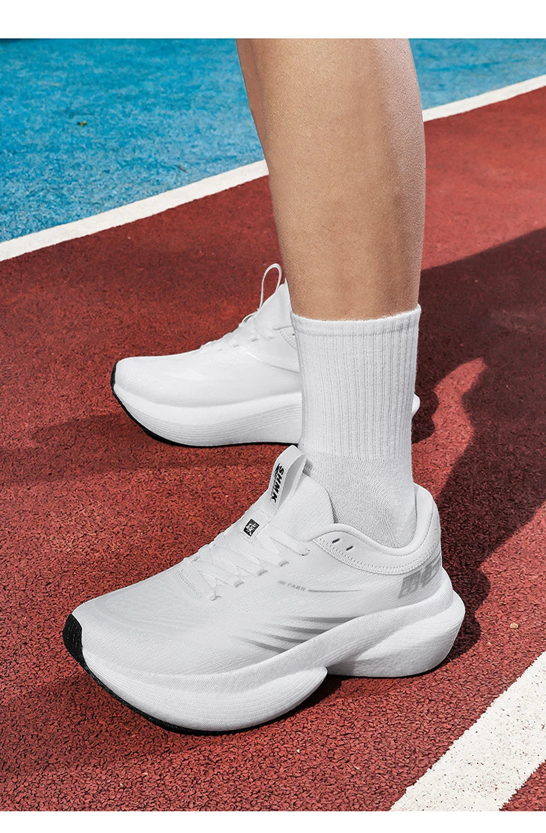 Profession Running Shoes Casual Carbon Board Marathon Men Sports Race Lightweight Womens Comfortable Athletic Antiskid Sneakers