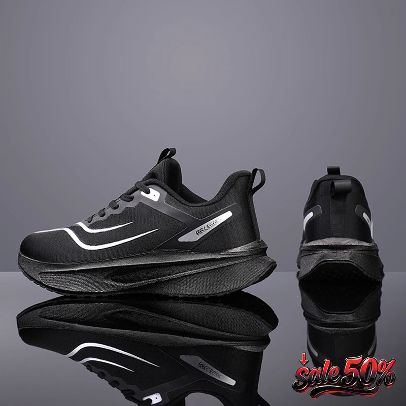 Sports Shoes for Men Air Cushion Jogging Shoes Running Shoes Carbon Board Marathon Breathable Lightweight Women Nonskid Sneakers