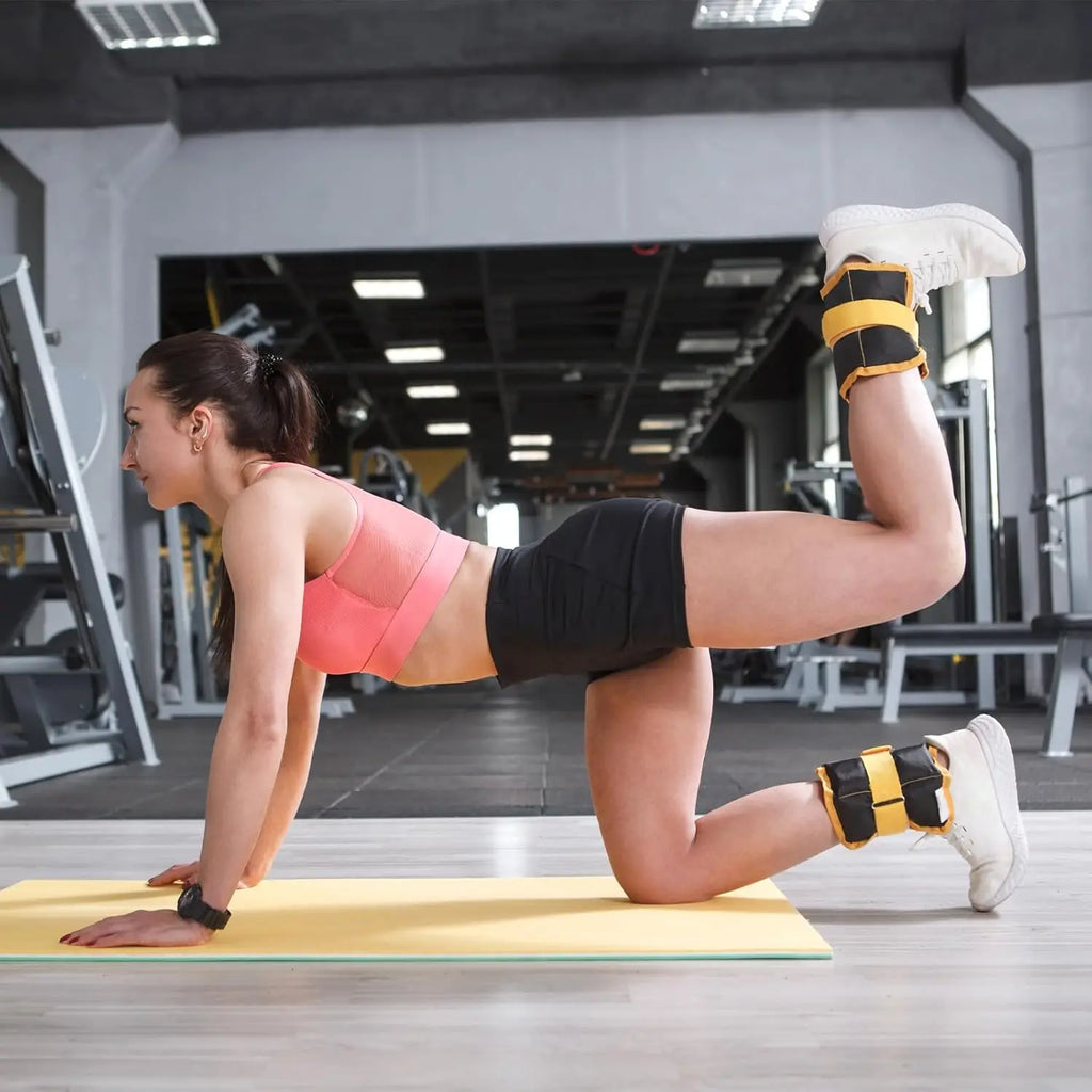 2pcs 0.25/0.5/0.75/1/2kg Wrist Ankle Sandbags Portable Fitness Training Weight Sandbag For Yoga Dancing Running Body Shaping