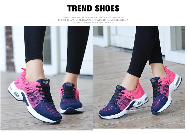 Women's sports shoes High quality running shoes Breathable sports casual sneakers Women's non-slip walking women's shoes