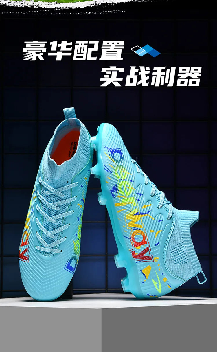 Wholesale Soccer Shoes for Men & Women, Long & Turf Studs Training Footwear for Students on Grass Fields
