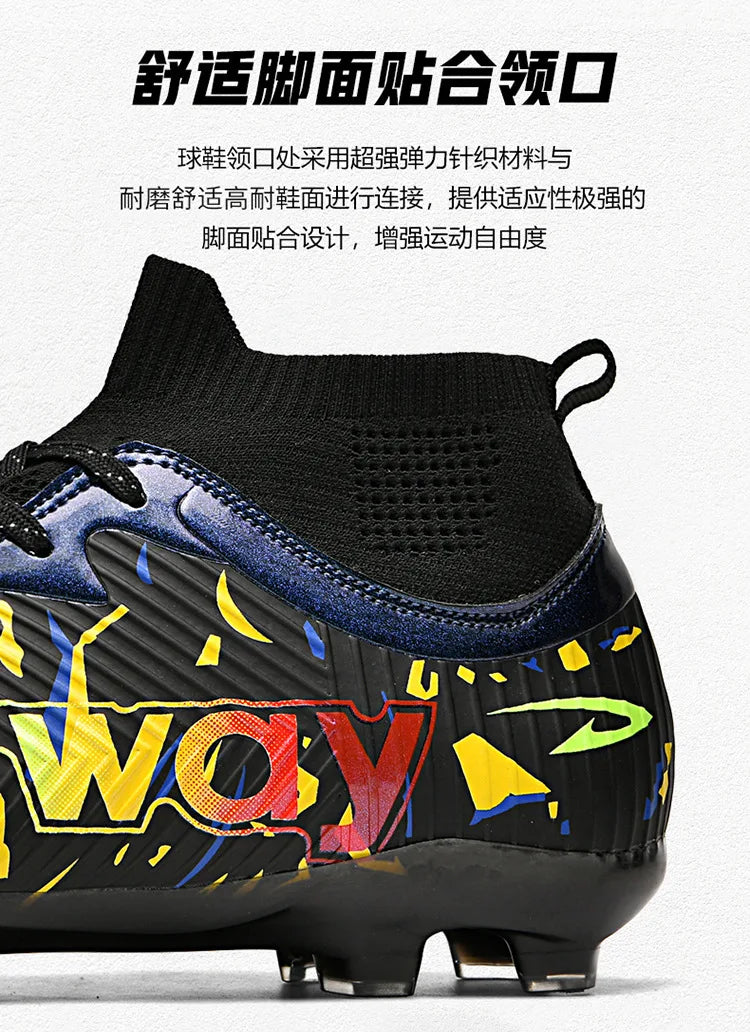Wholesale Soccer Shoes for Men & Women, Long & Turf Studs Training Footwear for Students on Grass Fields