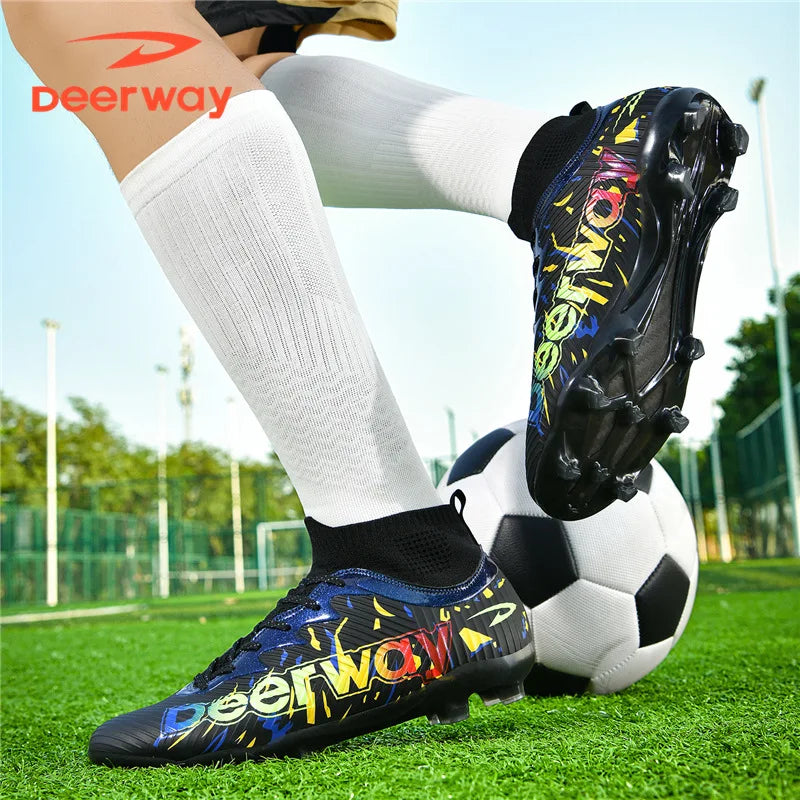 Wholesale Soccer Shoes for Men & Women, Long & Turf Studs Training Footwear for Students on Grass Fields